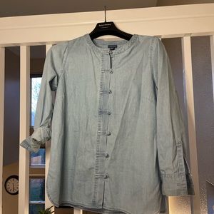 JJilll denim knot-buttoned shirt